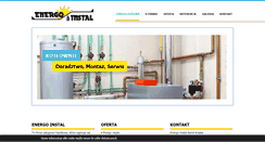 Desktop Screenshot of energo-instal.net