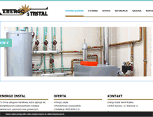 Tablet Screenshot of energo-instal.net